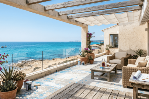 Quels matériaux choisir pour une terrasse en bord de mer ?